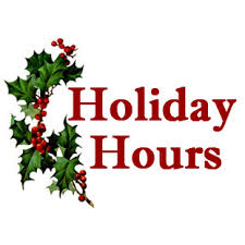 Christmas Hours