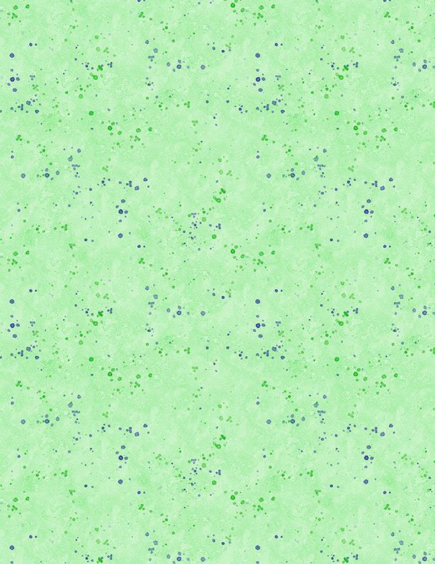 Floral Flutter Splatter Green – Pinwheels & Posies