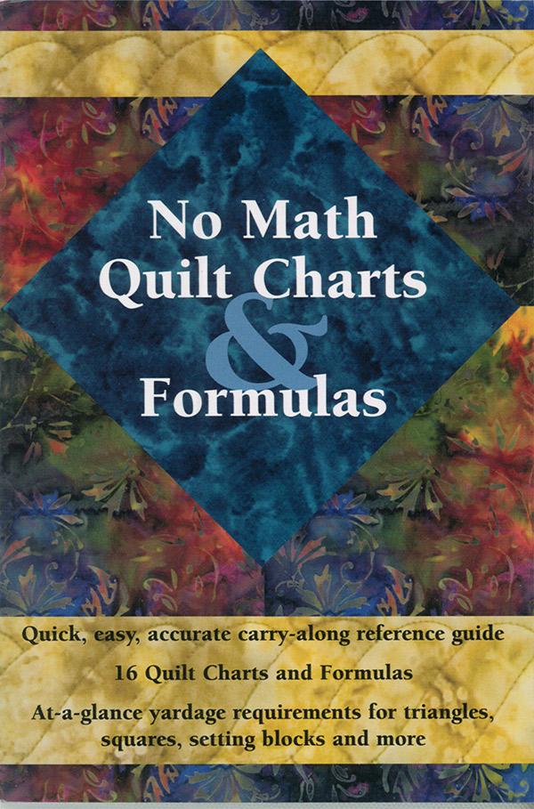 No Math Quilt Charts Book – Pinwheels & Posies